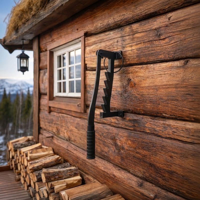 Veggmontert vedkløyver